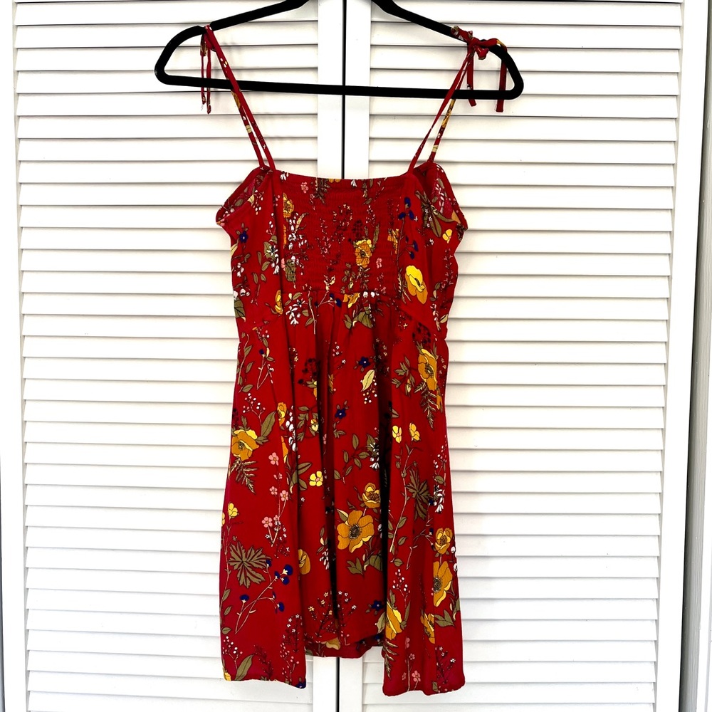 Express Floral Print Midi Dress - Picture 4 of 4